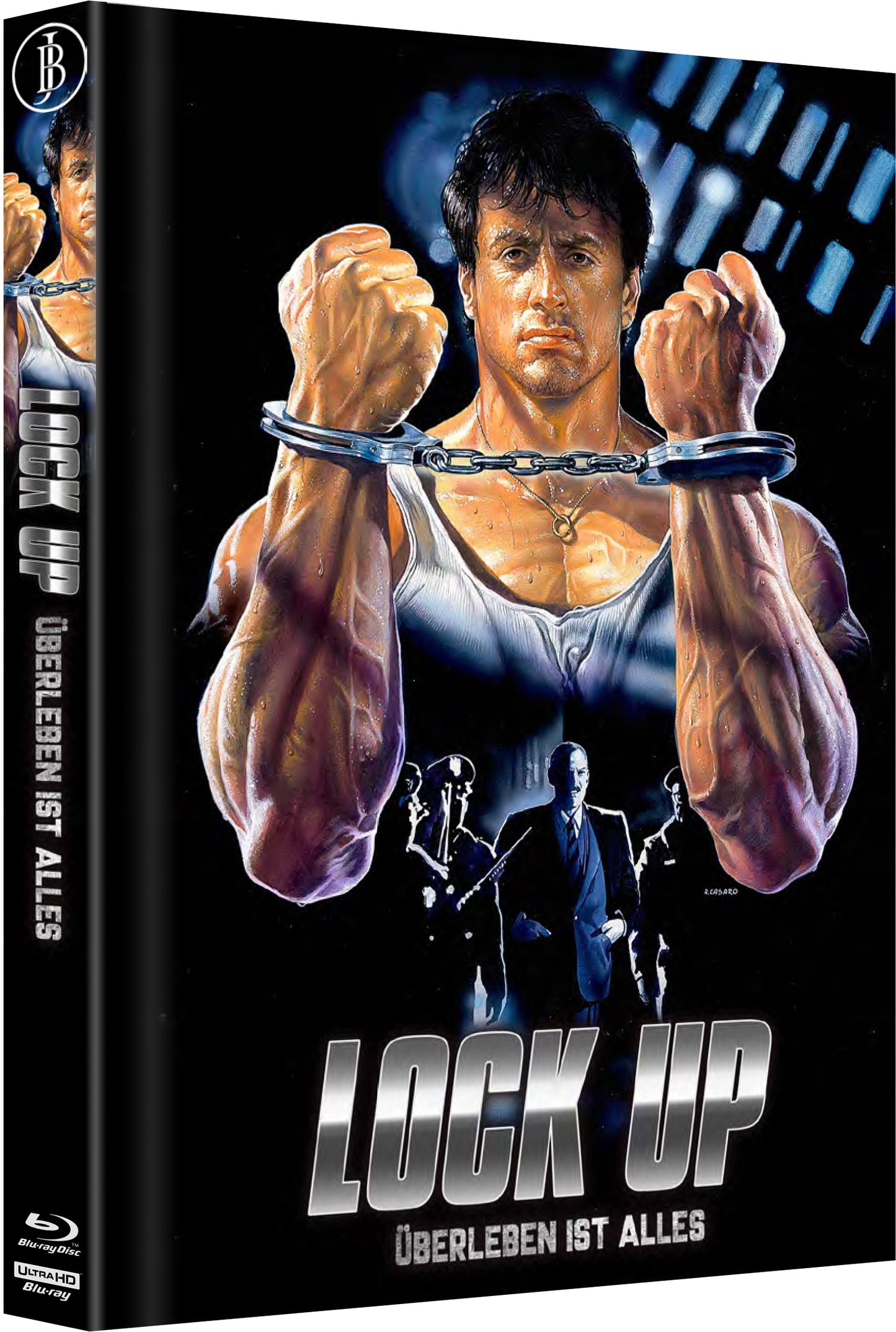 Lock Up - Uncut | Mediabook – 2 Disc Edition - Cover A – Casaro