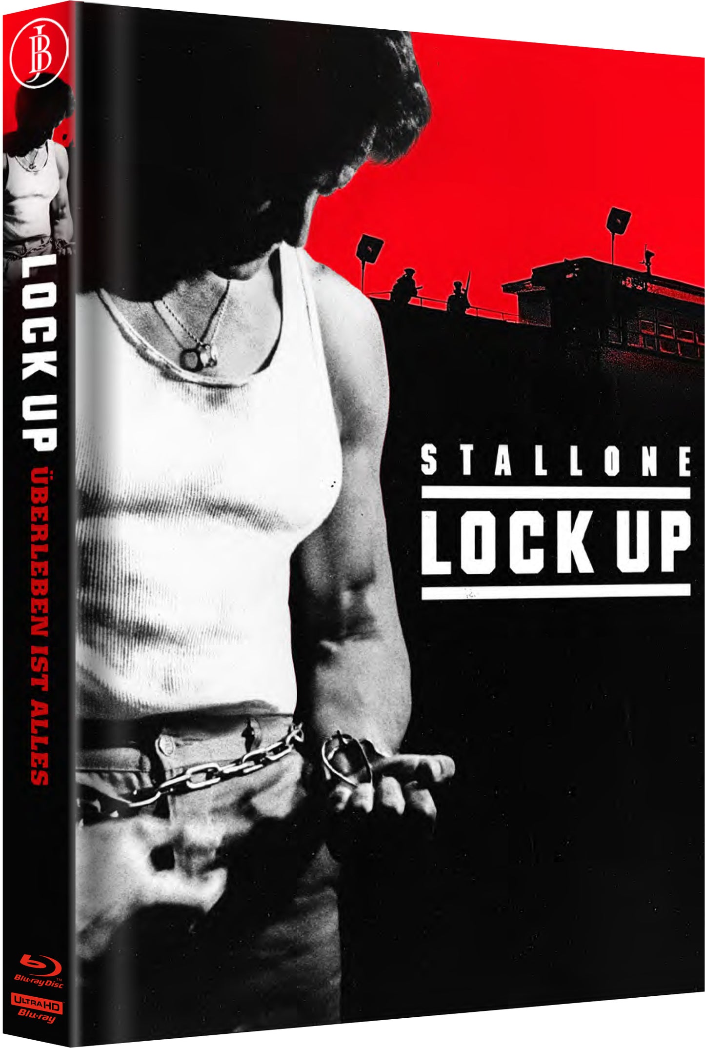 Lock Up - Uncut | Mediabook – 2 Disc Edition - Cover D – Red