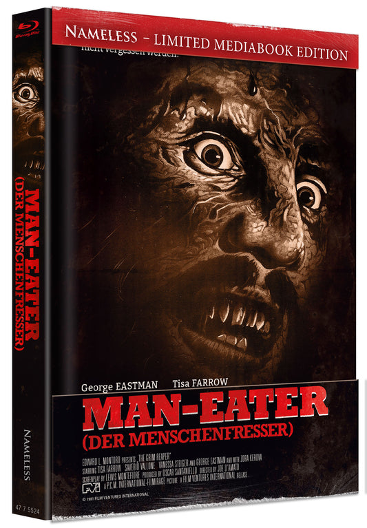 Man-Eater  Mediabook (COVER B - Gesicht)
