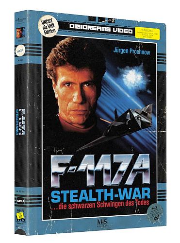 F-117 A Stealth-War - Uncut Limited 250 VHS Edition (2x DVD+2x Blu-ray Disc) - Mediabook