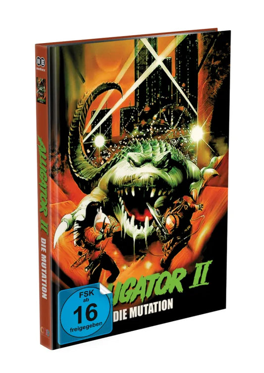 ALLIGATOR 2 – Die Mutation – 2-Disc Mediabook Cover A (Blu-ray + DVD) Limited 500 Edition – Uncut