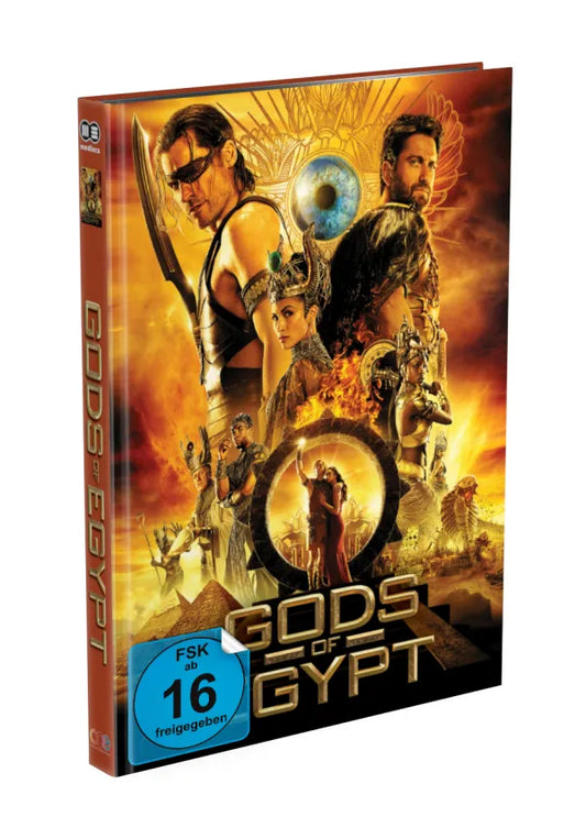 GODS OF EGYPT – 2-Disc Mediabook Cover A (4K UHD + Blu-ray) Limited Edition – Uncut
