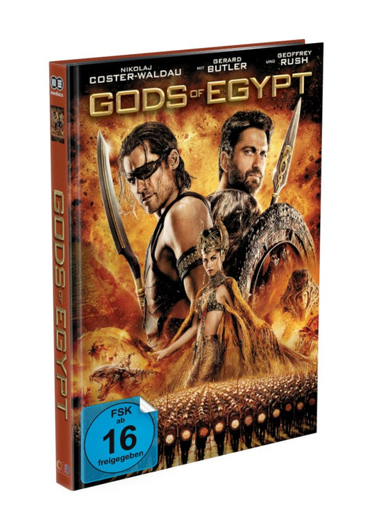 GODS OF EGYPT – 2-Disc Mediabook Cover B (4K UHD + Blu-ray) Limited Edition – Uncut