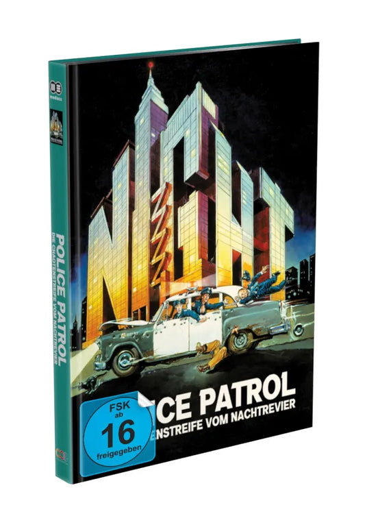 POLICE PATROL – Die Chaotenstreife vom Nachtrevier – 2-Disc Mediabook Cover B (Blu-ray + DVD) Limited 250 Edition – Uncut