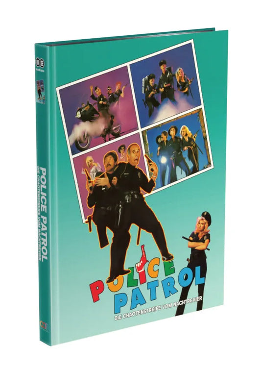 POLICE PATROL – Die Chaotenstreife vom Nachtrevier – 2-Disc Mediabook Cover D (Blu-ray + DVD) Limited 250 Edition – Uncut