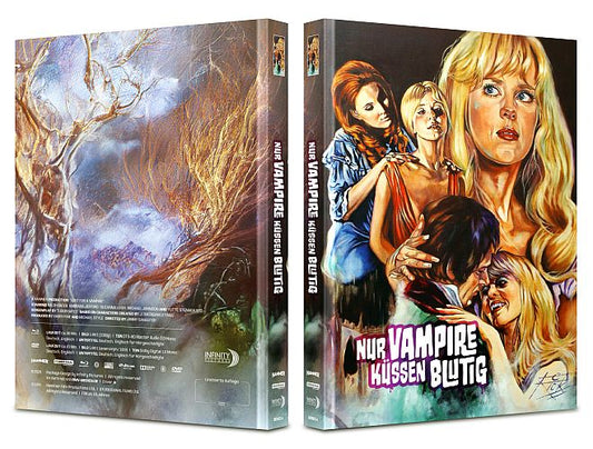 Nur Vampire küssen blutig | Limited Uncut 222 Edition Mediabook - Cover A