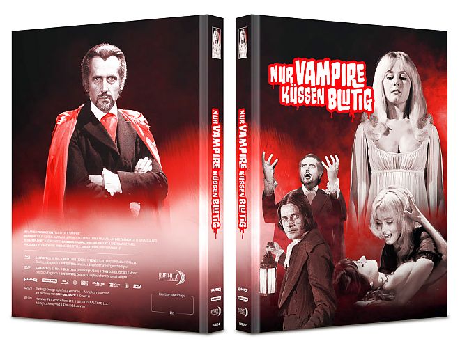 Nur Vampire küssen blutig | Limited Uncut 111 Edition Mediabook - Cover C