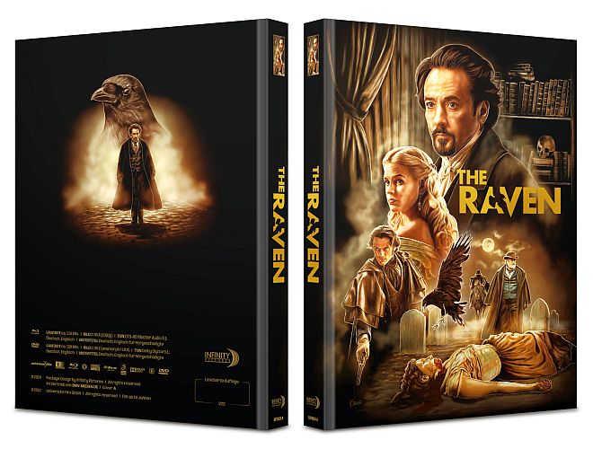 The Raven | Limited Uncut 222 Edition Mediabook - Cover A