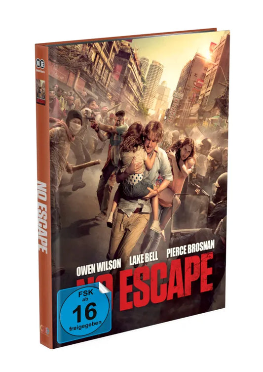 NO ESCAPE – 2-Disc Mediabook Cover A (Blu-ray + DVD) Limited 999 Edition