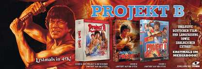 PROJECT A - DER SUPERFIGHTER+ PROJEKT B | FULLSET - 4 MEDIABOOKS+SCHUBEREDITION