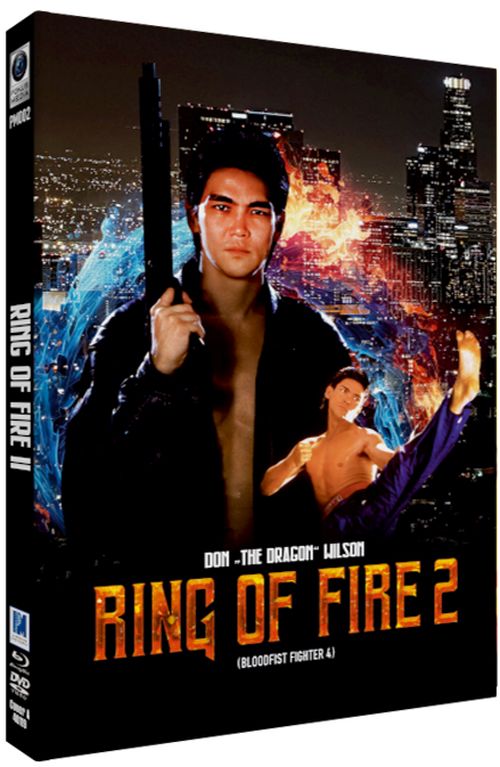 Ring of Fire 2 - Bloodfist Fighter 4 - Uncut Mediabook Edition (DVD+blu-ray) (A)