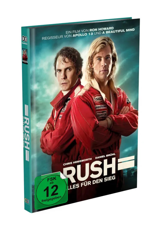 RUSH – Alles für den Sieg – 2-Disc Mediabook Cover A (Blu-ray + DVD) Limited 999 Edition – Uncut