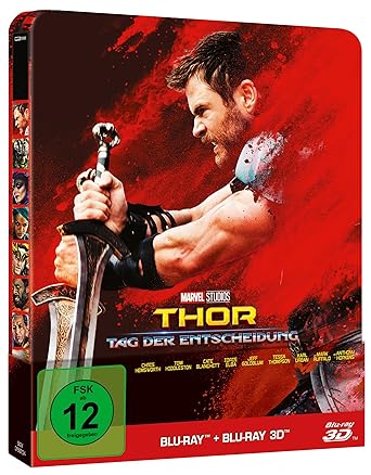 Thor: Tag der Entscheidung 3D + 2D Steelbook [3D Blu-ray] [Limited Edition]   GEBRAUCHT