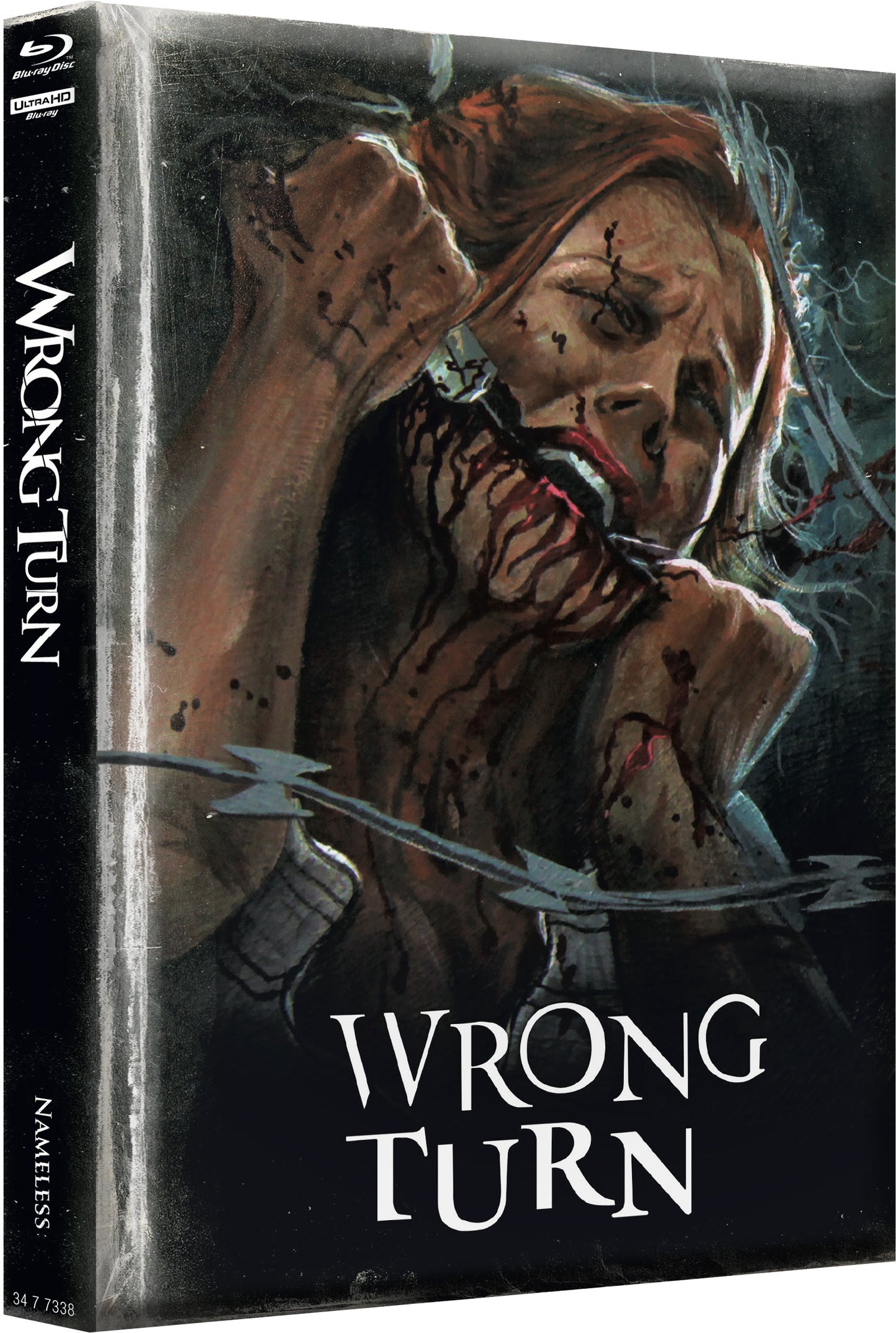 Wrong Turn | Limitiertes Mediabook - Cover B, wattiert
