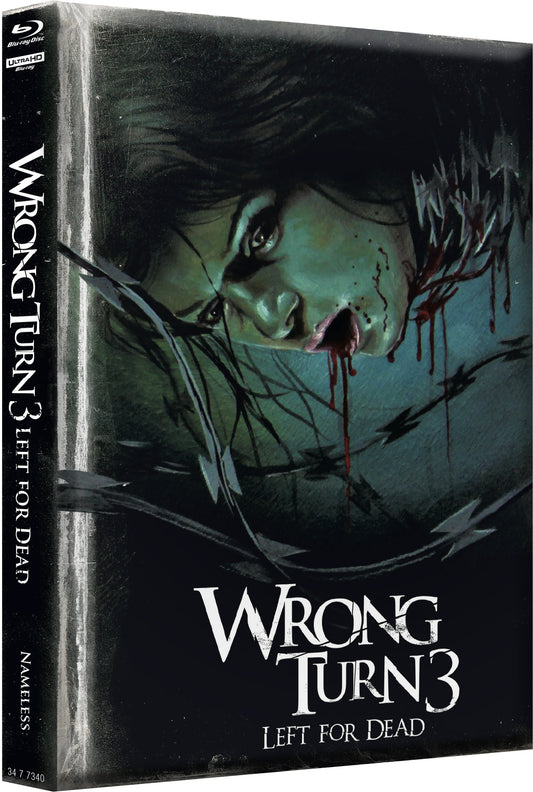 Wrong Turn 3 | Limitiertes Mediabook - Cover B, wattiert
