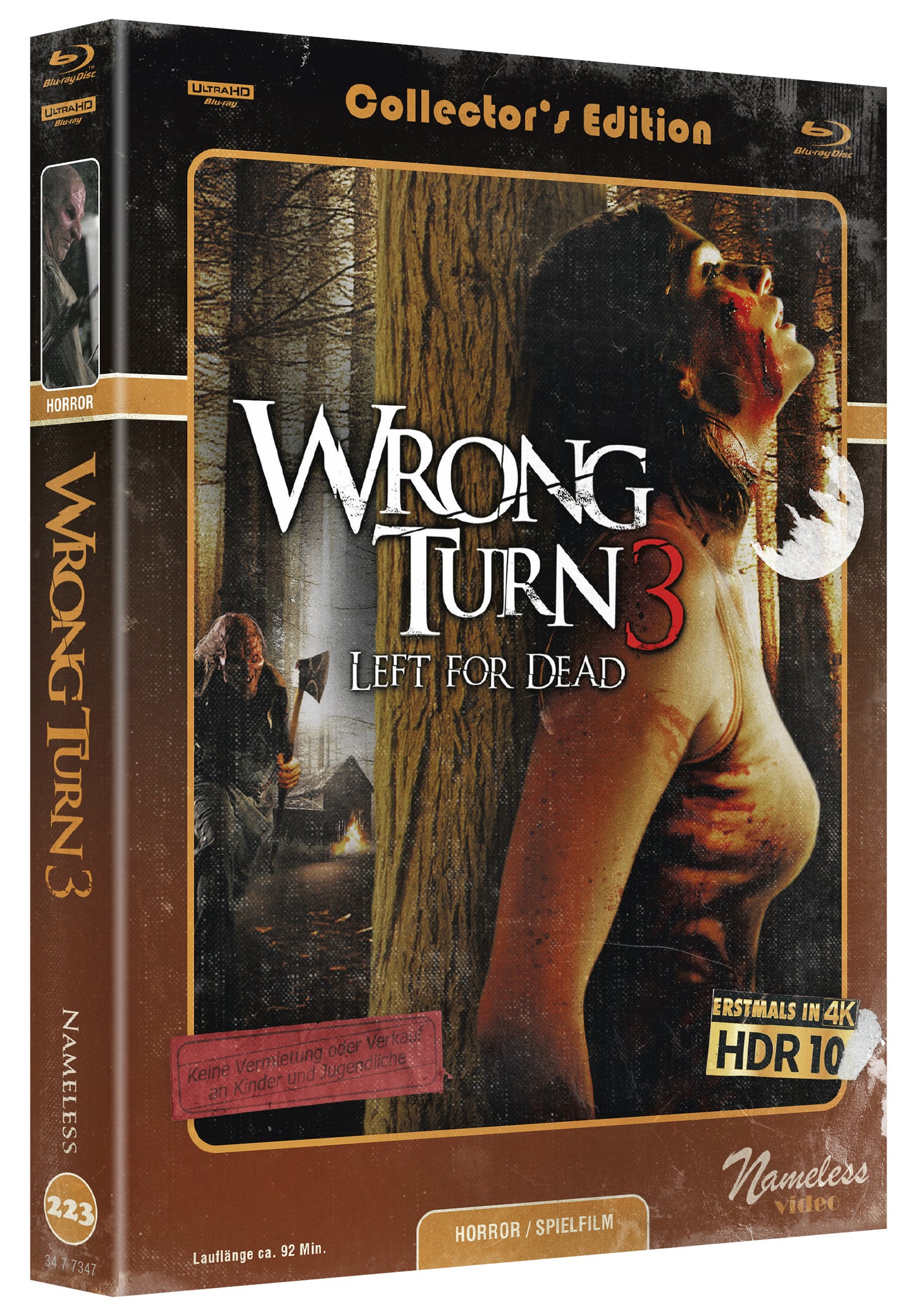 Wrong Turn 3 | Limitiertes Mediabook - Cover C, Retro
