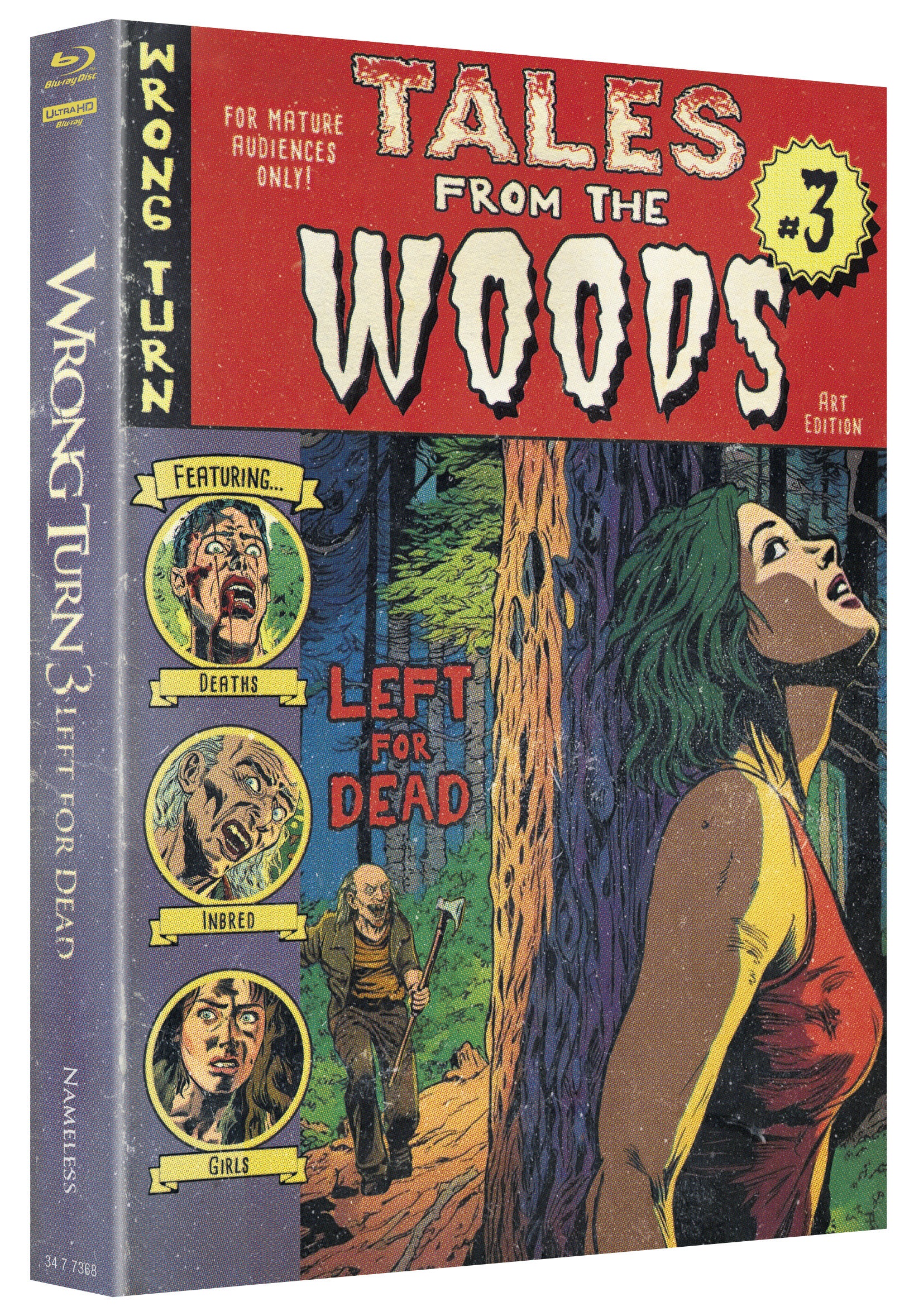 Wrong Turn 3 | Limitiertes Mediabook - Cover D, Comic – rund-um-film