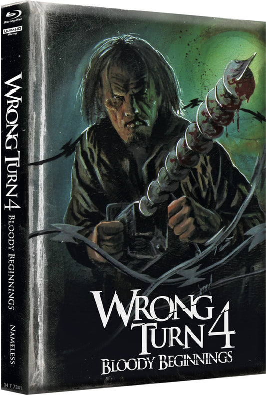 Wrong turn 4 | Limitiertes Mediabook - Cover B, wattiert