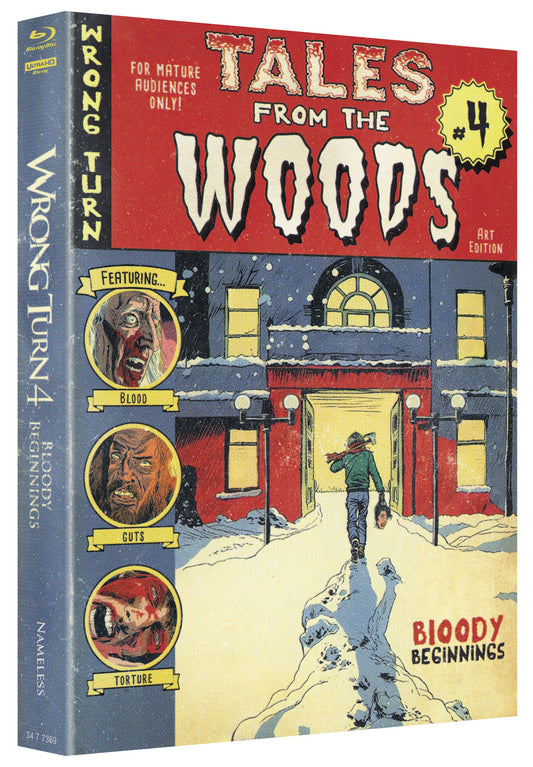 Wrong turn 4 | Limitiertes Mediabook - Cover D, Comic