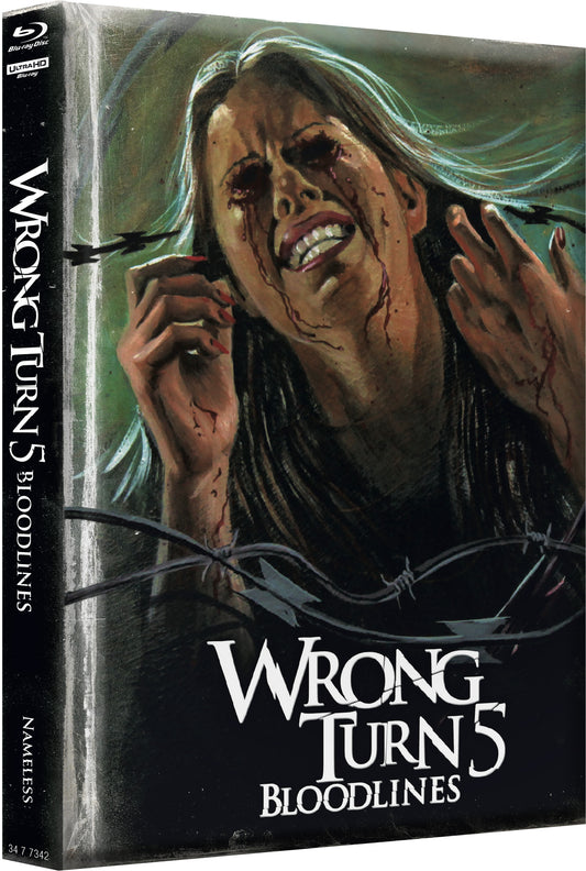 Wrong Turn 5 | Limitiertes Mediabook - Cover B, wattiert