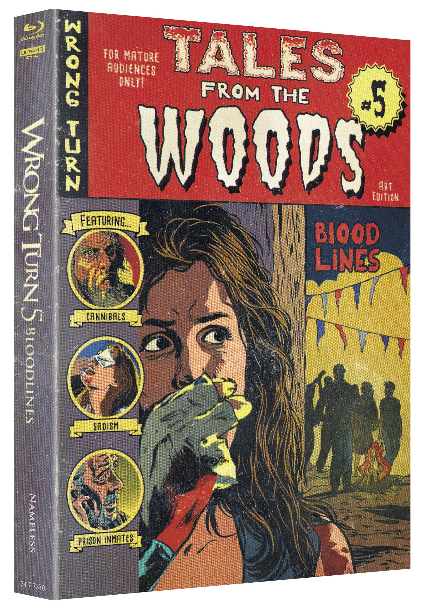 Wrong Turn 5 | Limitiertes Mediabook - Cover D, Comic