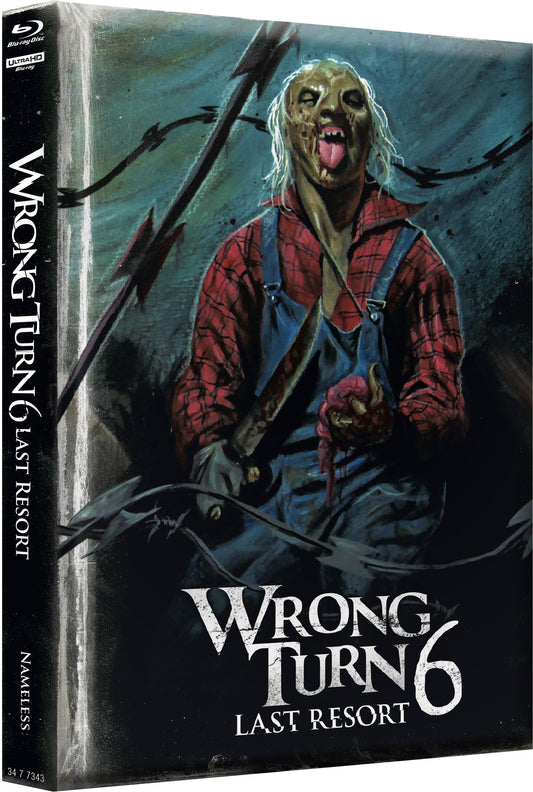 Wrong Turn 6 | Limitiertes Mediabook - Cover B, wattiert