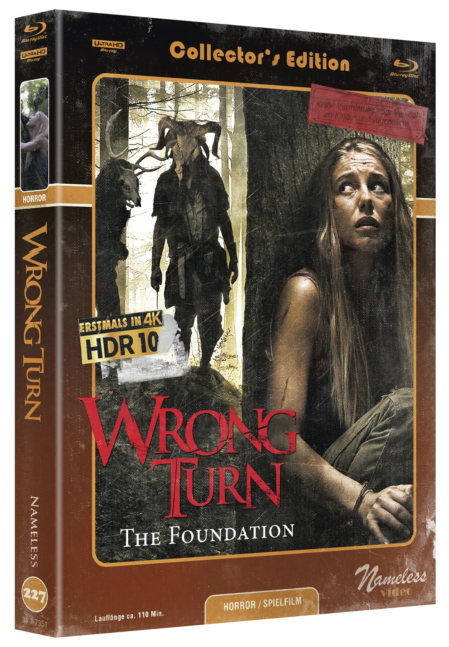 Wrong Turn 7 | Limitiertes Mediabook - Cover C, Retro