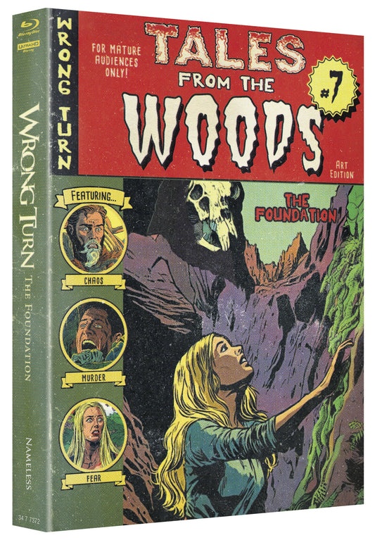 Wrong Turn 7 | Limitiertes Mediabook - Cover D, Comic