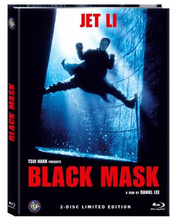 BR+DVD Black Mask (Internationale Schnittfassung) - 2-Disc Mediabook (Cover A) - limitiert und nummeriert auf 333 Stück