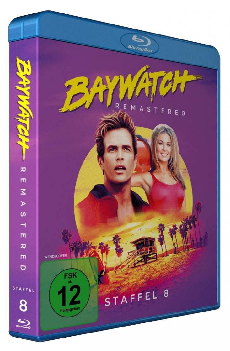 BOX Baywatch HD - Staffel 8 (4Discs) TV Serie Blu - ray - fanpush - media