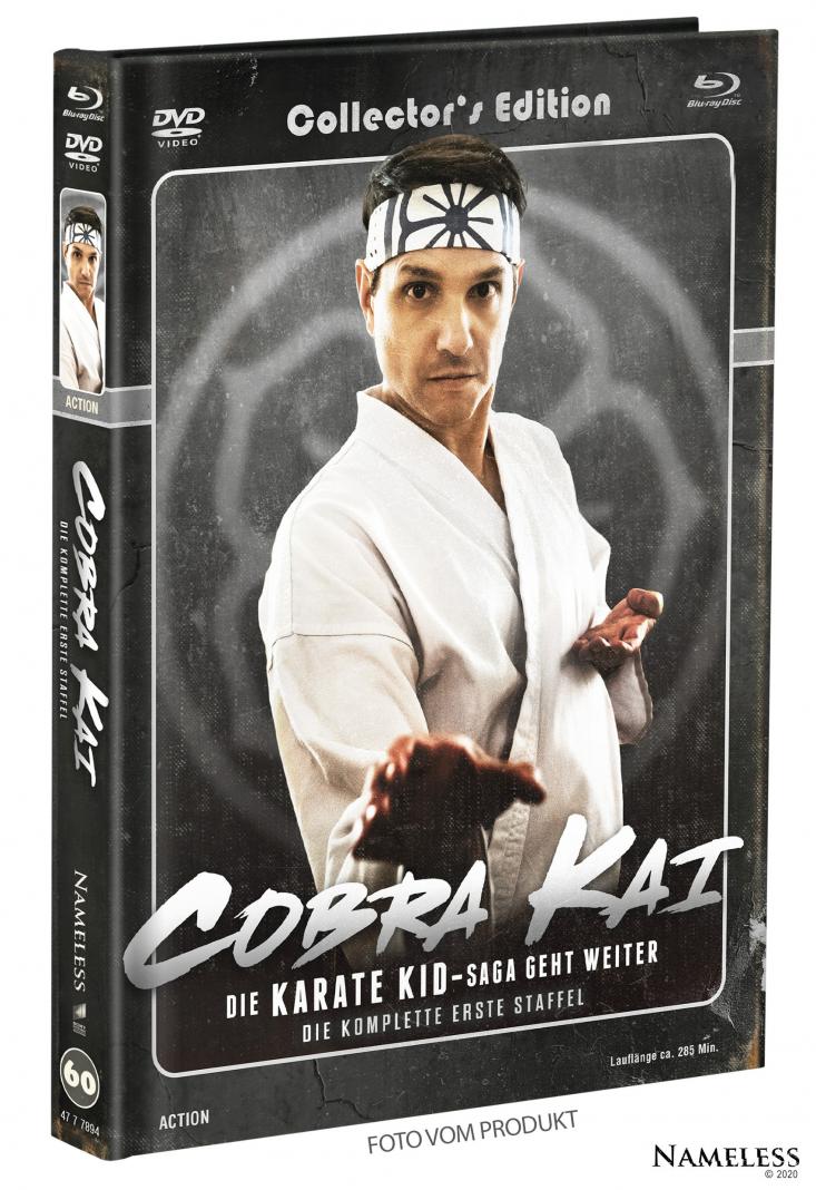 Cobra Kai - Staffel 1 - 4 - Disc Mediabook Edition (Cover B) - limitiert auf 500 Stück Blu - ray + DVD - fanpush - media