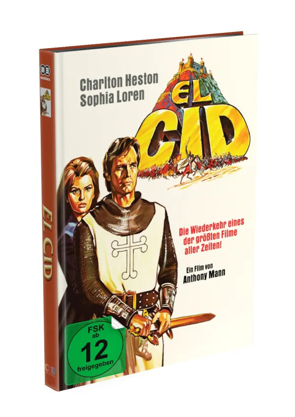 EL CID – 2-Disc Mediabook Cover A (Blu-ray + DVD) Limited 500 Edition – Uncut