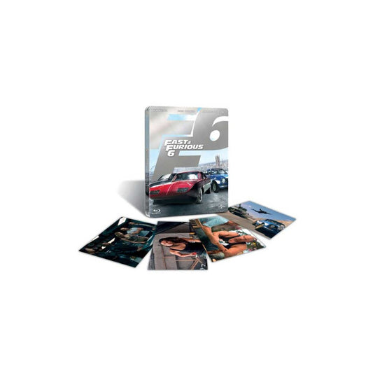 Fast and Furious 6 - Zavvi Exclusive Limited Edition Steelbook (Includes UltraViolet Copy and Exclusive Art Cards)