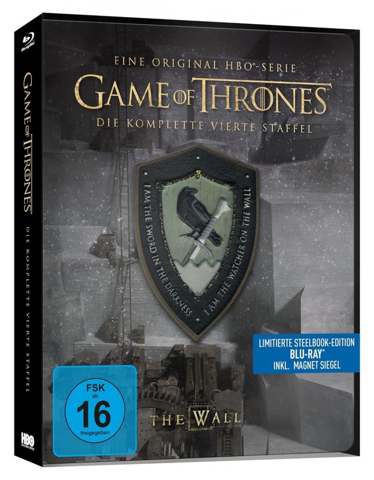 Game of Thrones Staffel 4 Limited Edition Blu - ray Steelbook - fanpush - media
