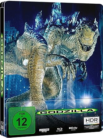 Godzilla (1998) (Remastered) (4K Ultra HD) (+ Blu-ray)  STEELBOOK