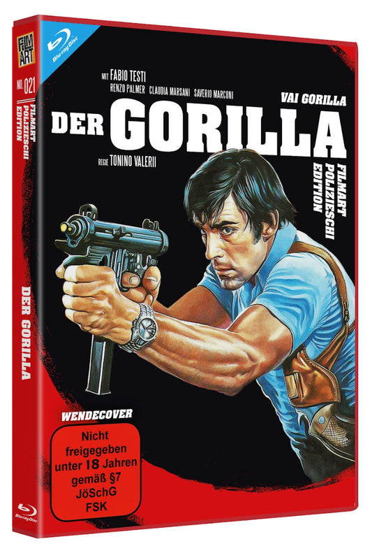 Der Gorilla (1975) - Blu-ray Weltpremiere - UNCUT - FILMART POLIZIESCHI EDITION NR.021 - Mit Fabio Testi