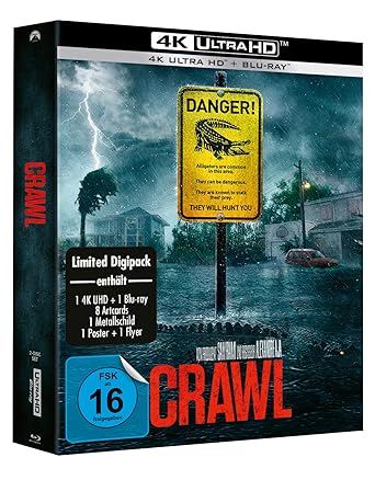 Crawl - 4K Ultra HD Blu-ray + Blu-ray / Limited Digipack (4K Ultra HD)