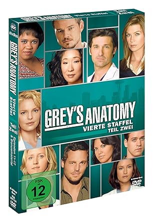 Grey's Anatomy: Die jungen Ärzte - Vierte Staffel, Teil Zwei [2 DVDs]  GEBRAUCHT