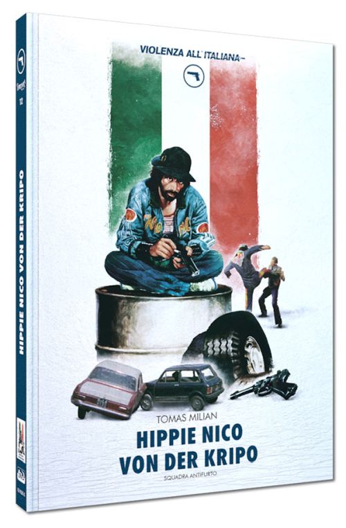 Hippie Nico von der Kripo - Uncut Mediabook Edition (DVD+blu-ray) (C)