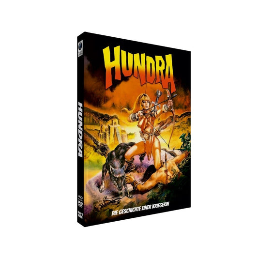 BR+DVD Hundra - Die Geschichte einer Kriegerin (Warrior Queen) - 2-Disc Mediabook (Cover D) - limitiert auf 111 Stück