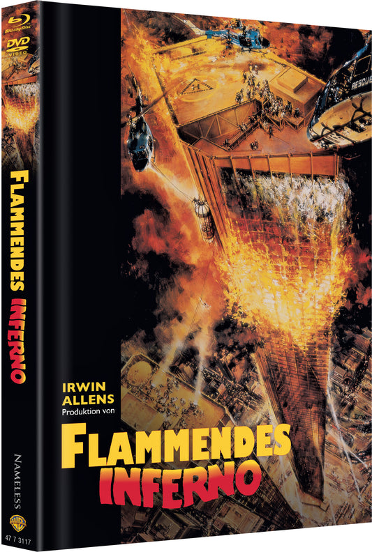 Mediabook Flammendes Inferno  Cover A