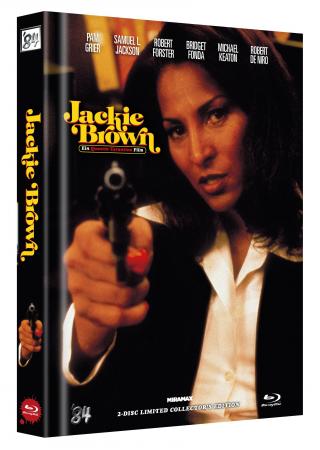 BR+DVD Jackie Brown - 2-Disc Limited Collectors Edition Mediabook (Cover B) - limitiert auf 300 Stück