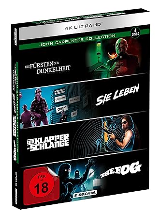 John Carpenter Collection (4 4K Ultra HDs) [Blu-ray]