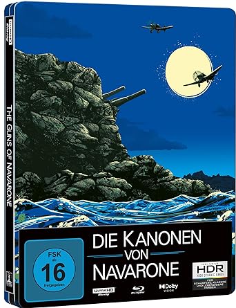Die Kanonen von Navarone (Remastered) (4K Ultra HD) (+ Blu-ray) STEELBOOK