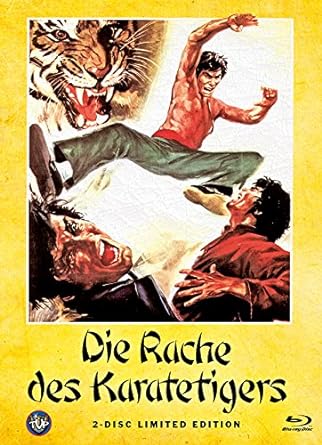 BR+DVD Die Rache des Karatetigers - 2-Disc Mediabook (Cover A) - limitiert und nummeriert auf 444 Stück