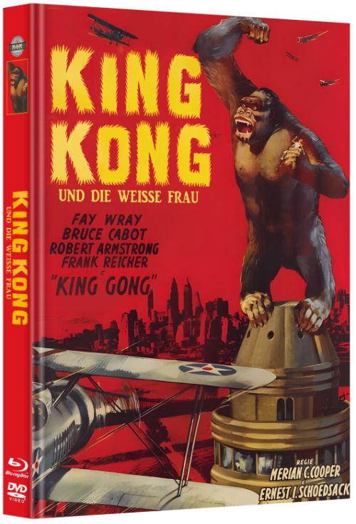 King Kong und die weiße Frau - Uncut Mediabook Edition (DVD+blu-ray) (B)