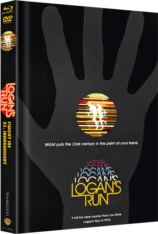 Logans Run – Flucht ins 23 Jahrhundert Mediabook Cover A – Schwarz