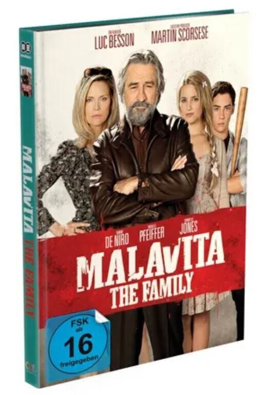 MALAVITA – The Family - 2-Disc Mediabook Cover B (Blu-ray) Limited 500