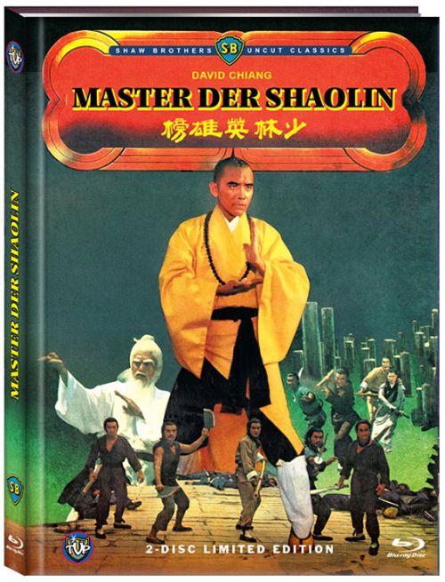 Master der Shaolin - Uncut Mediabook Edition (DVD+blu-ray) (A)