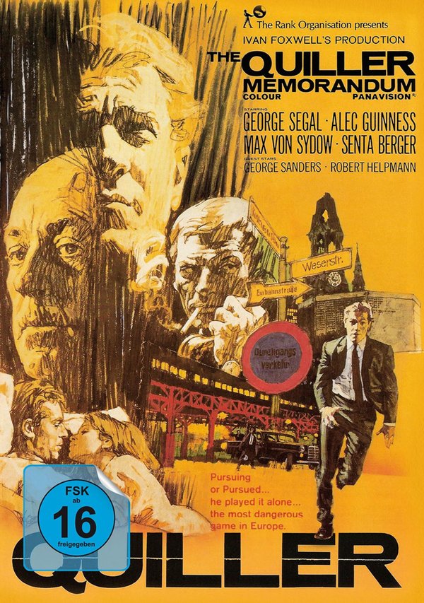 Quiller Memorandum, The - Limited Mediabook Edition (blu-ray) (Cover orange)